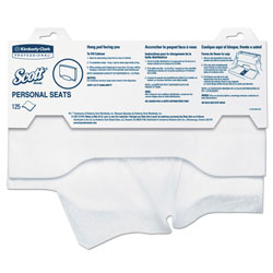Scott® Scott Personal Seats Toilet Seat Covers, 1-Ply, Paper (07410KIM)