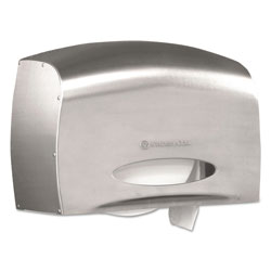 Scott® Pro Coreless Jumbo Roll Tissue Dispenser, EZ Load, 14.38 x 6 x 9.75, Stainless Steel