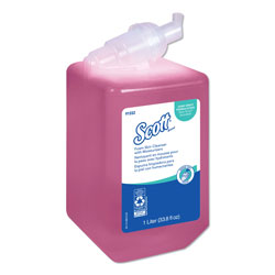 Scott® Pro Foam Skin Cleanser with Moisturizers, Light Floral, 1,000 mL Bottle, 6/Carton (KCC91552)