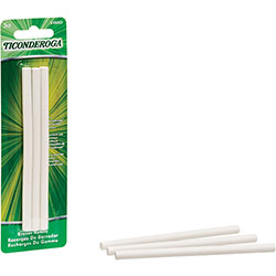 Dixon Ticonderoga Retractable Eraser Refills White 3/pkg - White - 3 / Pack
