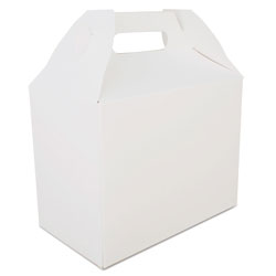 SCT Carryout Barn Boxes, 8 7/8 x 5 x 6 3/4, White, 150/Carton
