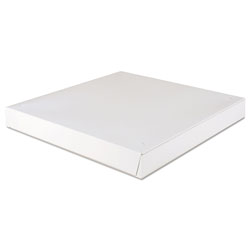 SCT Lock-Corner Pizza Boxes, 16 x 16 x 1.88, White, Paper, 100/Carton