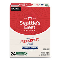 Seattle's Best® Breakfast Blend Coffee K-Cups, 24/Box, 4/Carton