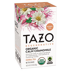 Seattle's Best® Tea Bags, Organic Calm Chamomile, 16/Box, 6 Boxes/Carton