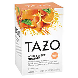 Seattle's Best® Tea Bags, Wild Sweet Orange, 20/Box, 6 Boxes/Carton