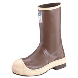 Servus Neoprene Steel Toe Boots, 12 in H, Size 10, Copper/Tan