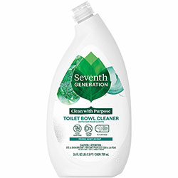 Seventh Generation Emerald/Fir Toilet Bowl Cleaner, 24 oz (1.50 lb), Emerald Cypress & Fir Scent, White, Green