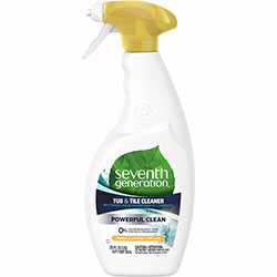 Seventh Generation Natural Tub and Tile Cleaner, Spray, 26 fl oz (0.8 quart), Emerald Cypress & Fir Scent