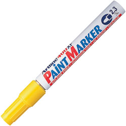 Shachihata. U.S.A. Paint Marker, Bullet Point 2.3mm, Yellow