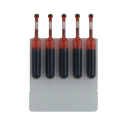Shachihata. U.S.A. Refill Ink, 5ml Cartridge, Red