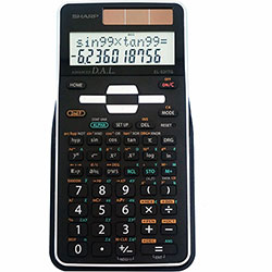 Sharp Scientific Calculator with 2-line Display