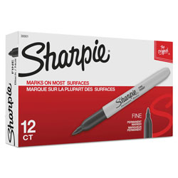 Sharpie Chisel Tip Permanent Marker, Medium, Assorted Fashion, 8/Pack