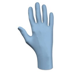 Showa 7005 Series Disposable Nitrile Gloves, Powder Free, 4 mil, Large, Blue