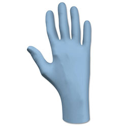 Showa 7500 Series Nitrile Disposable Gloves, Powder Free, 4 mil, X-Small, Blue