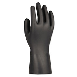Showa N-DEX® 9700 Series Disposable Nitrile Gloves, Powder Free, 6 mil, X-Large, Black
