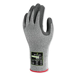 Showa Natural Rubber Latex, Cut Resistant Gloves, Size XL, A3 ANSI/ISEA Cut Level, Gray