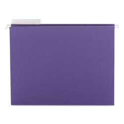 Smead Color Hanging Folders with 1/3 Cut Tabs, Letter Size, 1/3-Cut Tab, Purple, 25/Box