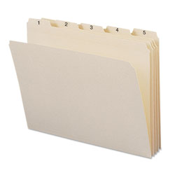 Smead Indexed File Folder Sets, 1/5-Cut Tabs, 1-31, Letter Size, Manila, 31/Set