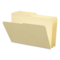 Smead Manila File Folders, 1/2-Cut Tabs, Legal Size, 100/Box (SMD15320)