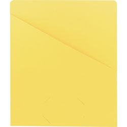 Smead Slash Jacket, 9 3/4"x11 1/2", 25/Pack, 11 Pt, Yellow