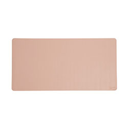 Smead Vegan Leather Desk Pads, 31.5 x 15.7, Light Pink