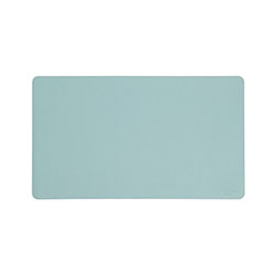 Smead Vegan Leather Desk Pads, 23.6 in x 13.7 in, Light Blue