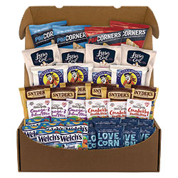 Snack Box Pros Better For You Snack Box, 37 Assorted Snacks/Box