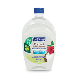Softsoap Liquid Hand Soap Refills, Coconut and Hibiscus, 50 oz Bottle