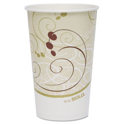 Solo Paper Cold Cups, 16 oz., Symphony Design, 50/Bag
