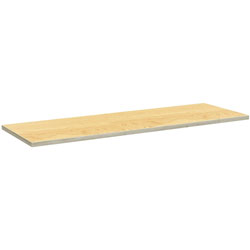 Special-T Low-Pressure Laminate Tabletop, Crema Maple Rectangle Top, 24 in x 72 in