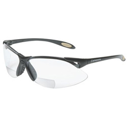 Sperian A900 Reader Magnifier Eyewear, +2.0 Diopter Polycarb Hard Coat Lenses, Blk Frame