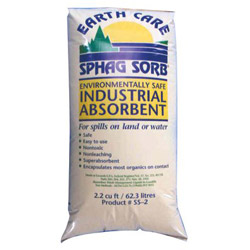 Sphag Sorb Industrial Absorbents, Absorbs 12 gal, 4 in