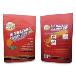 Spill Magic™ Biohazard Spill CleanUp, 0.75 x 6 x 9