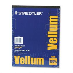 Staedtler Mars Translucent Vellum Art and Drafting Paper, 16 lb Bristol Weight, 8.5 x 11, 50/Pad