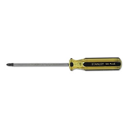 Stanley Bostitch 100 Plus Phillips Tip Screwdriver, 11 in Long, Tip Size #3, 5/16 in Shank Dia