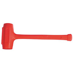 Stanley Bostitch COMPO-CAST® Soft-Face Sledge Hammer, 5 lb Head, 2-3/4 in dia Face, 19-5/8 in OAL, Orange