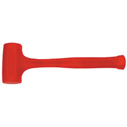 Stanley Bostitch Compo-Cast® Standard Head Soft Face Hammer, 10 oz Head, 1.20 in Diameter, Orange
