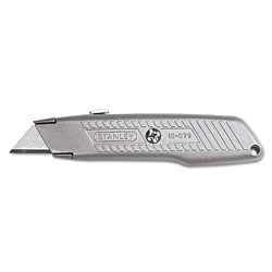Stanley Bostitch Interlock® Retractable Utility Knife, 5-7/8 in L, Carbon Steel, Gray