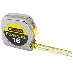 Stanley Bostitch Powerlock® Tape Rules Wide Blade, 3/4 in x 16 ft
