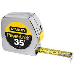 Stanley Bostitch Powerlock® Tape Rules Wide Blade, 1 in x 35 ft