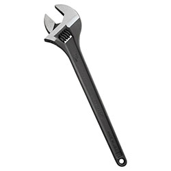 Stanley Bostitch Protoblack Adjustable Wrenches, 18 in Long, 2 1/16 in Opening, Black Oxide