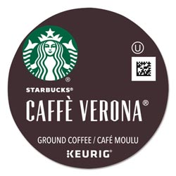 Starbucks Cafe Verona Coffee K-Cups Pack, 24/Box