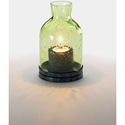 Sterno Edison Flameless Candle Holder, Green
