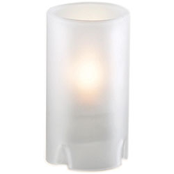 Sterno Nikola Flameless Candle Holder, Frost