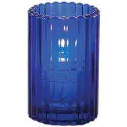 Sterno Paragon Flameless Candle Holder, Blue