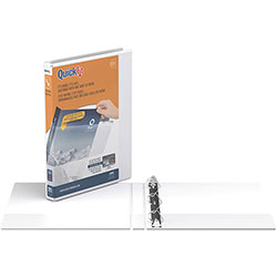 Stride D-Ring View Binders - 5/8 in Binder Capacity - Letter - 8 1/2 in x 11 in Sheet Size