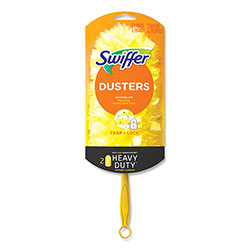 Swiffer Heavy Duty Dusters Starter Kit, 6 in Handle with Two Disposable Dusters