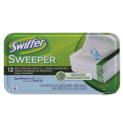 Swiffer Swiffer Wet Refill Cloths, Case of 12
