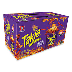 Takis Fuego, 1 oz Bags, 46 Bags/Box