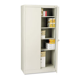 Tennsco 72 in High Standard Cabinet, 36w x 18d x 72h, Light Gray